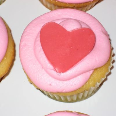 Heart Cupcakes