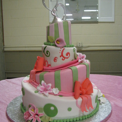 My First Wedding Cake!