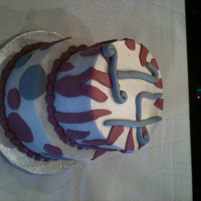 Zebra Print And Polka Dot