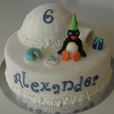 Pingu Cake