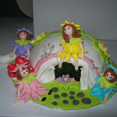 Teapot Fairy Cake