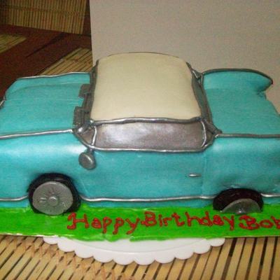 Cadillac Car Cake