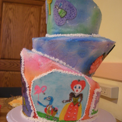 Topsy Turvy Cake