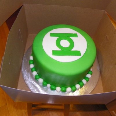 Green Lantern Cake