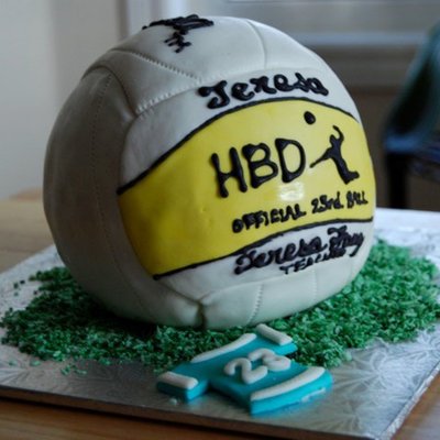Volleyball Cake