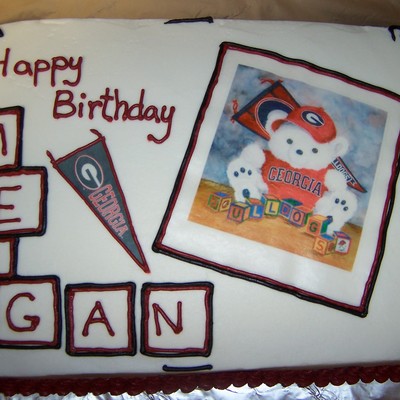 Georgia Bulldog Teddy Bear