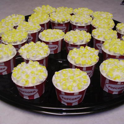 "popcorn" Cupcakes