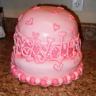 Pink Pirate Cake