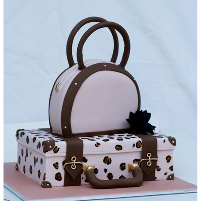Suitcase And Handbag Cake