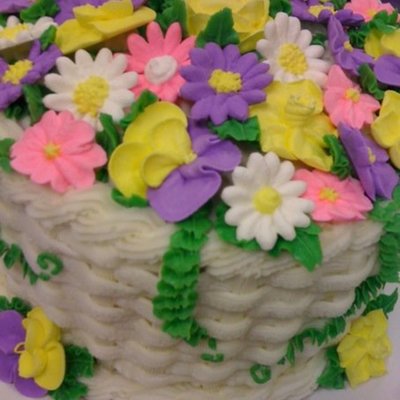 Flower Basket- Class Cake