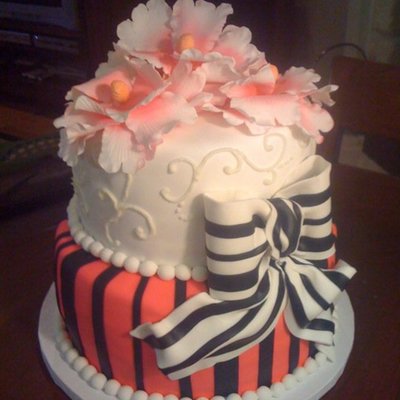 Hot Pink And Black Birthday