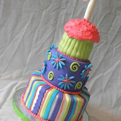 Fun 1St Birthday Cake