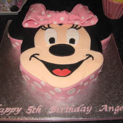 Minnie Mouse Birthday Cake