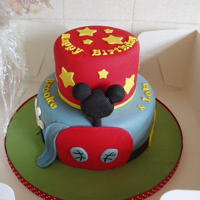 Mickeymouse Clubhouse Birthday Cake