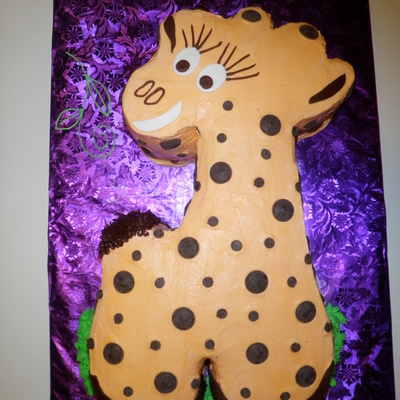 Giraffe Birthday Cake