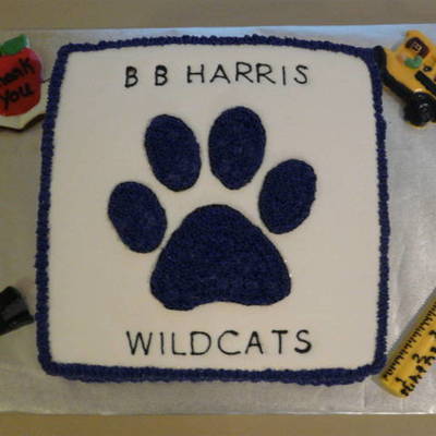 Teacher Appreciation Cake