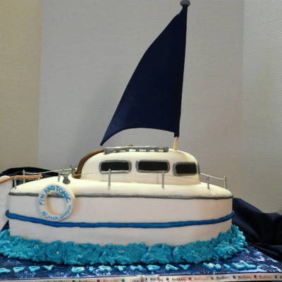 Sailboat Cake