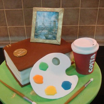 Book Cake