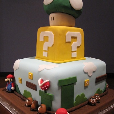 Super Mario Cake