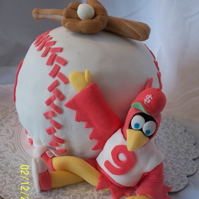 Fredbird Stl Cardinals By Sweet Indulgences - Il