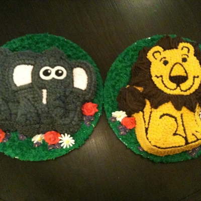 Jungle Birthday Cake