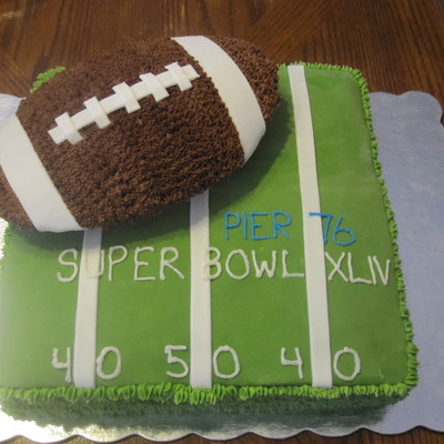 Superbowl Cake For Party