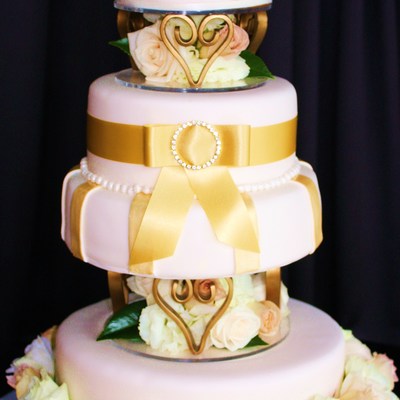 5 Tier Wedding Cake