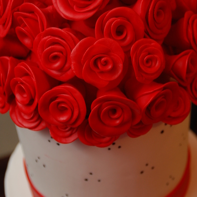 3 Tier Wedding Cake