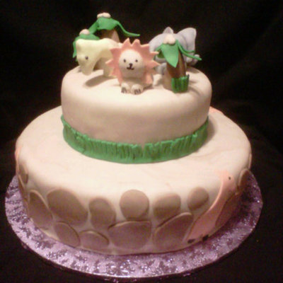 Baby Shower Cake-Baby Safari Theme