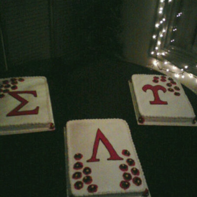 Sorority Banquet Cake