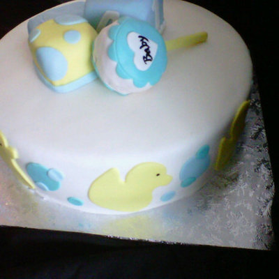 Baby Shower Cake For Baby Boy
