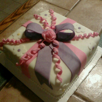 Gift Box Cake