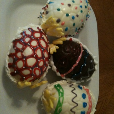 Choc. Candy Filled Easter Eggs