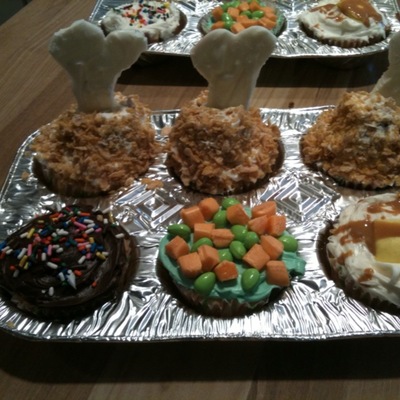 Tv Dinner Cupcakes