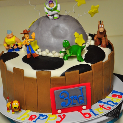 Toy Story Birthday Cake