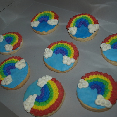Rainbow Cookies For Preschool
