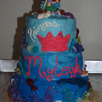 Little Mermaid Cake