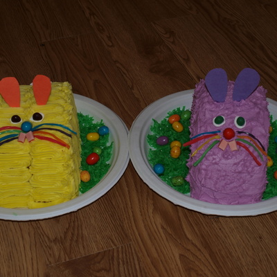 Easter Bunny Cakes