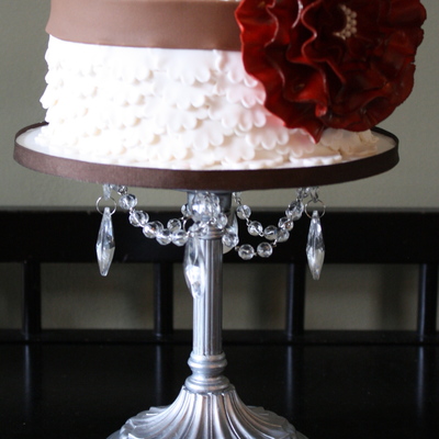 Vintage Wedding Shower Cake