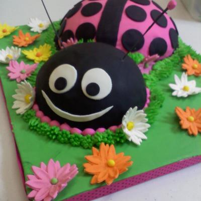 Ladybug Cake