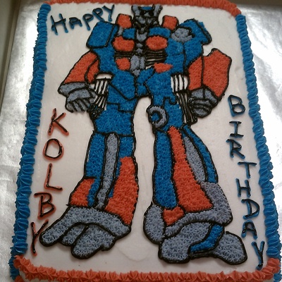 Transformer Cake