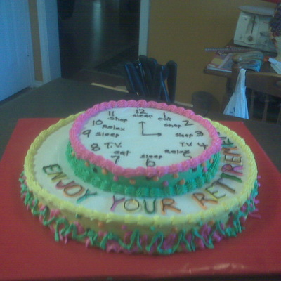 Retirement Cake