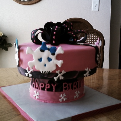 Upside Down Birthday Cake