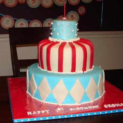 Carnival Red And Turquoise