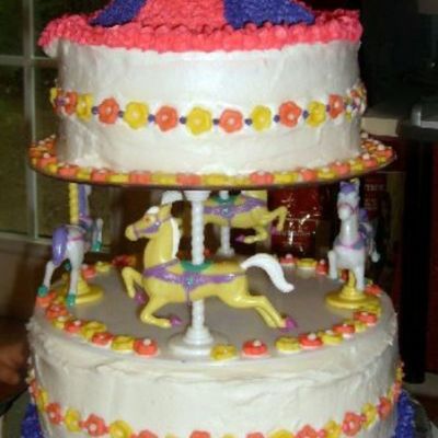 Carousel Cake