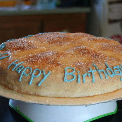 Snickerdoodle Cookie Cake