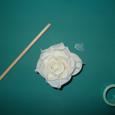 My First Gumpaste Rose