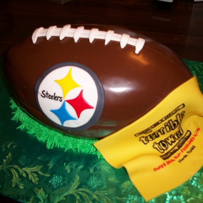 2011 Steelers Superbowl Cake