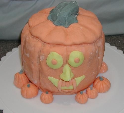 Jack-O-Lantern Cake