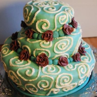 First Topsy-Turvy Cake